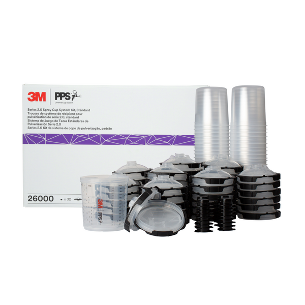 3M™ PPS™ Series 2.0 Cup - Standard 650 ml (22 fl oz) – Carton of 2 (26001)