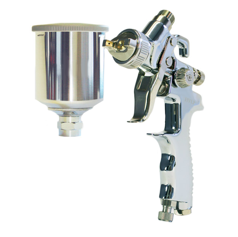 Performance Series Mini Hvlp Gravity Feed Spray Gun Finish Systems