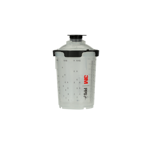 3M 26112 PPS Series 2.0 Spray Cup System Kit, Midi (13.5 fl oz, 400 ml) 200 Micron Filter